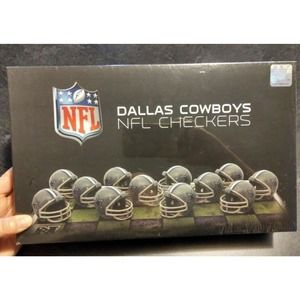 NEW! SEALED! Dallas Cowboys NFL Checkers Rico Industries Football Rival